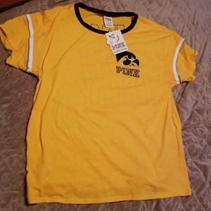 PINK iowa hawkeye shirt